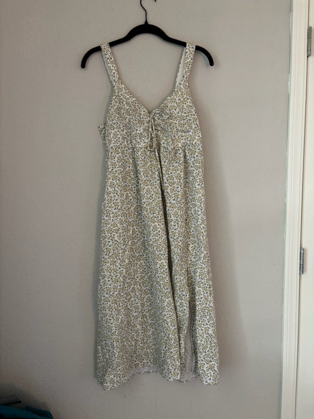 Hersy Yellow and Green Dress